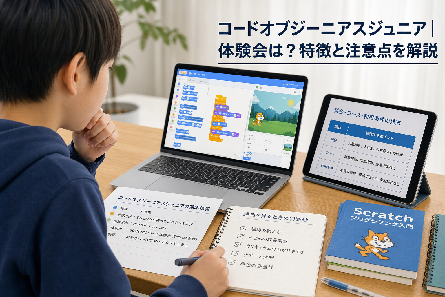 コードオブジーニアスジュニア|体験会は?特徴と注意点を解説のアイキャッチ画像