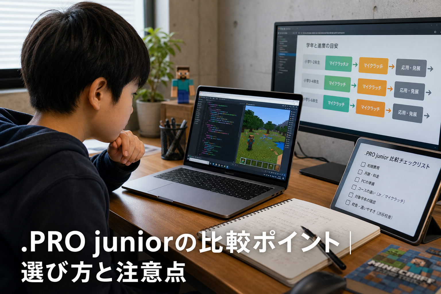 .PRO juniorの比較ポイント|選び方と注意点のアイキャッチ画像